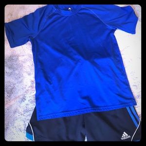 Adidas Boys Shorts & Tee....